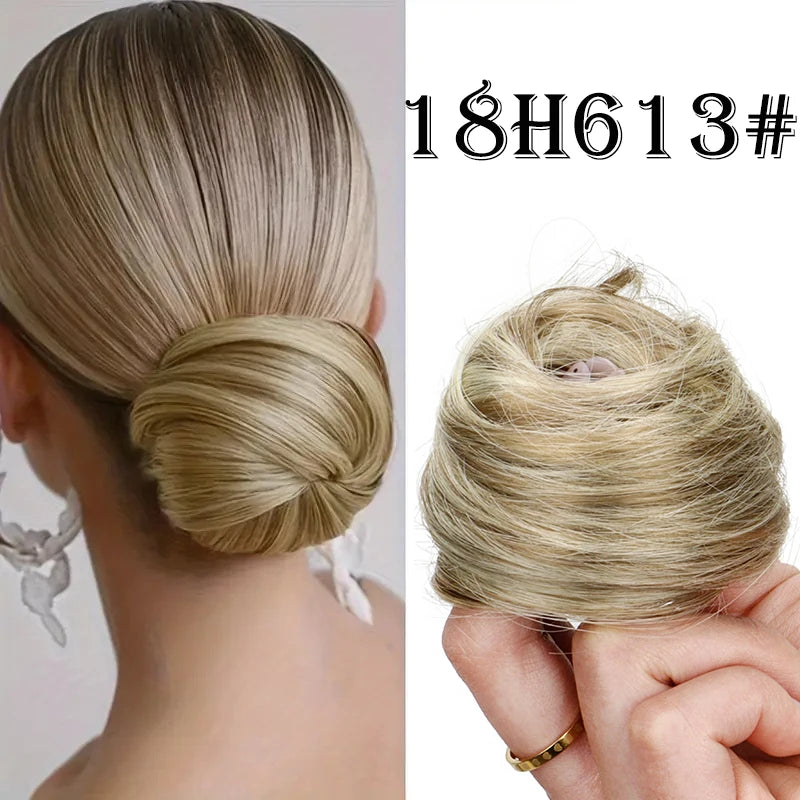 Chouchou Effet Faux Chignon Élégant