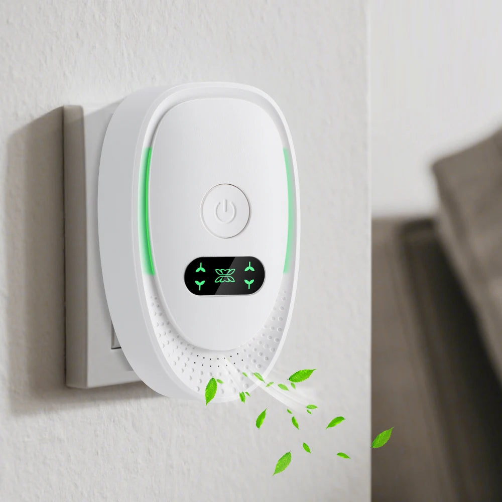 Purificateur d’Air à Ions Négatifs Anti-Odeurs – Prise Murale