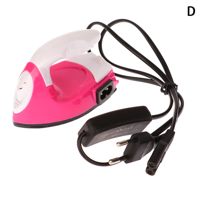 Mini Fer à Repasser Électrique Portable – Repassage & Presse à Chaud Compacte