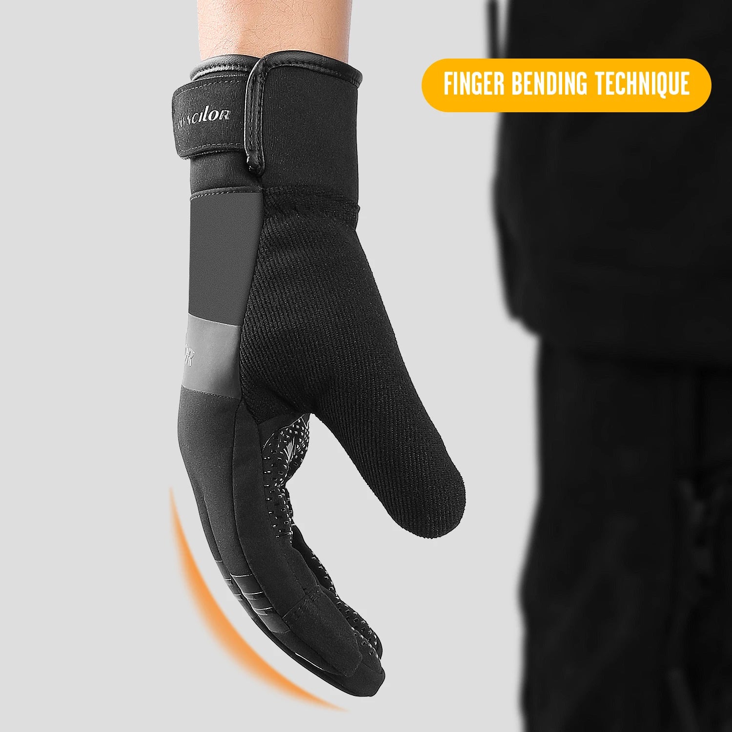 Gants Coupe-Vent Imperméables, Tactiles & Agrippants