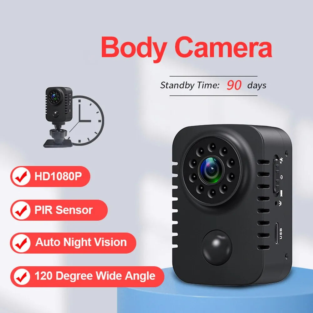 Caméra espion Full HD détection de mouvement