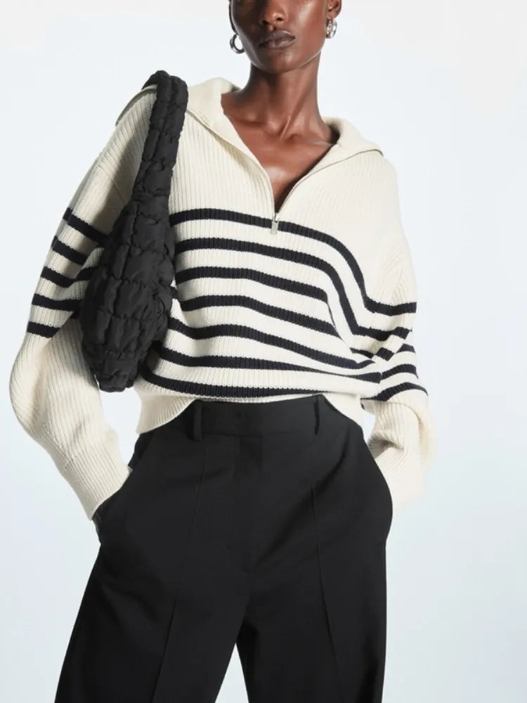 Pull Camionneur Épais & Décontracté - Femme
