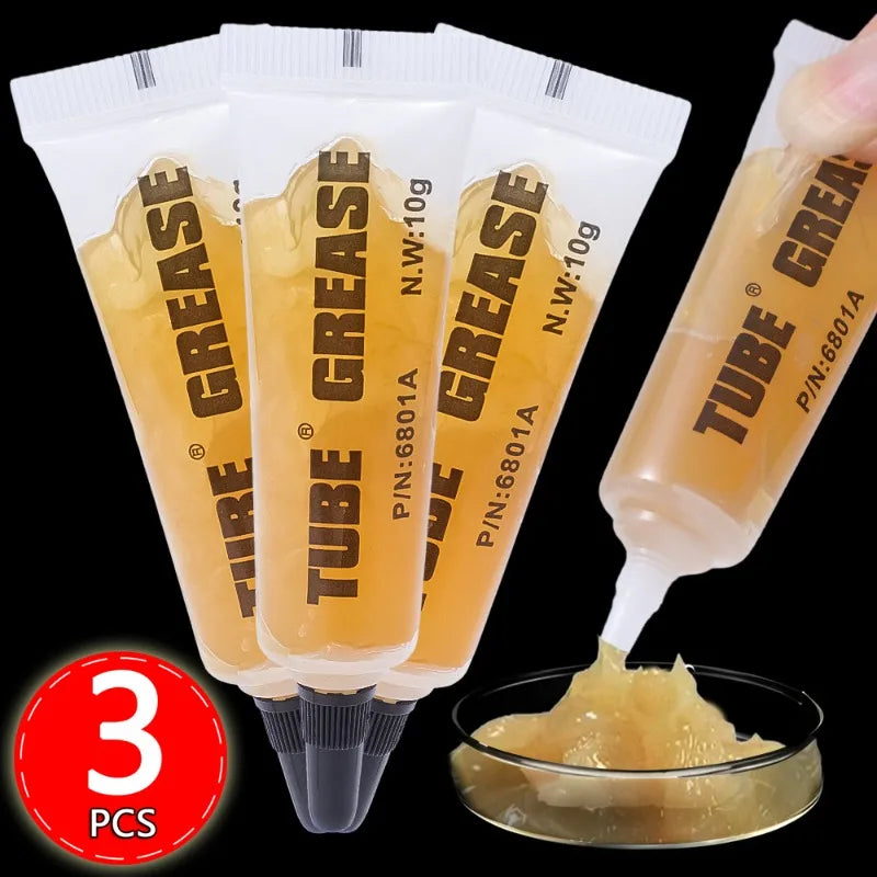 3x Tubes de Graisse pour mécanique - Voiture, Moto, Vélo...