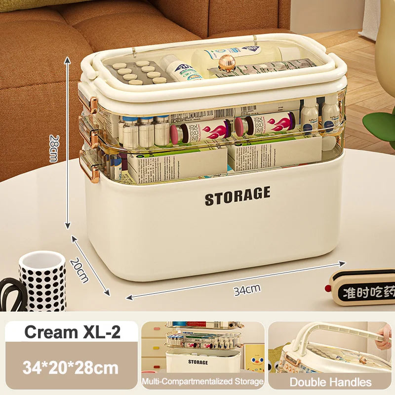 Cream-XL2 XL - 34x20x28cm