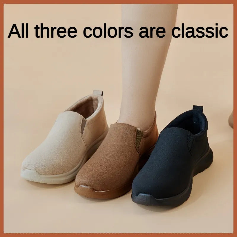 Chaussures d'hiver confortables et souples - Facile à enfiler