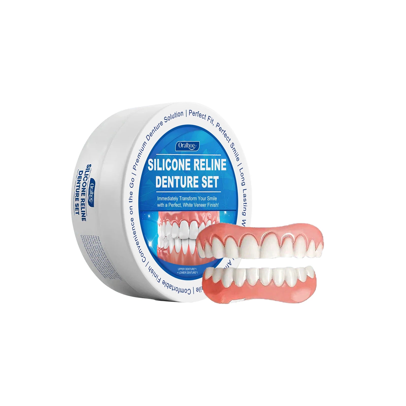 Kit de Prothèse Dentaire - Correction Instantanée du Sourire