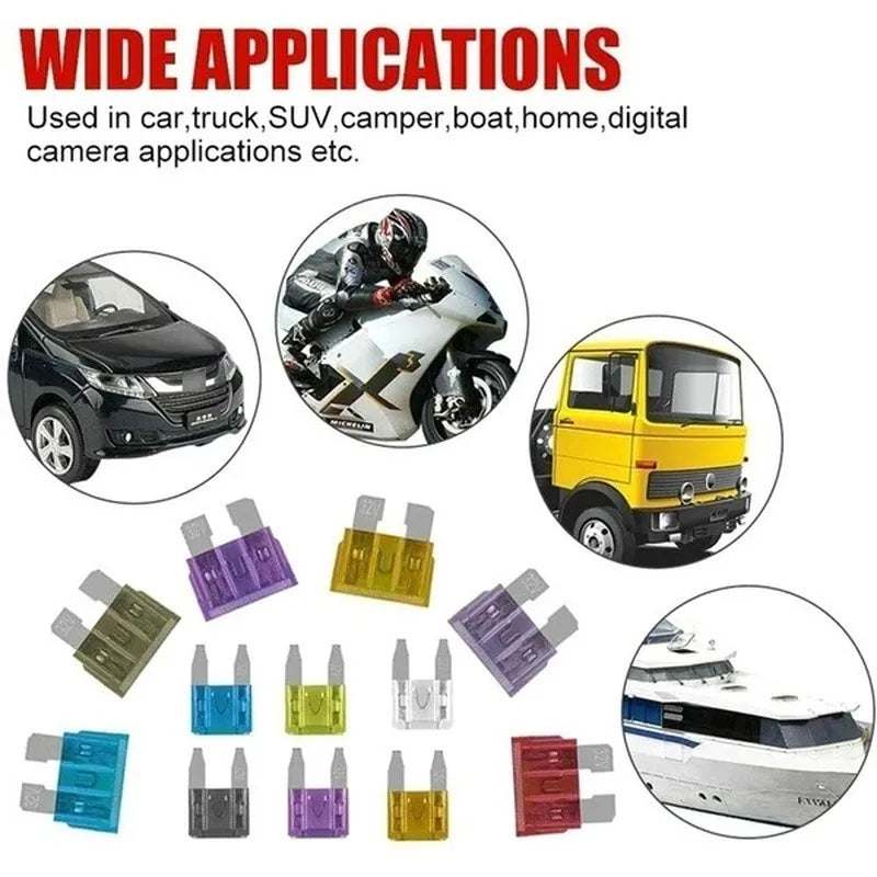 Kit de 300 pièces Fusibles de Voiture