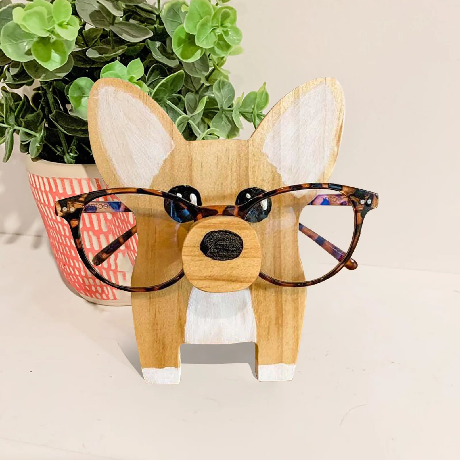 Porte-lunettes pour lunettes - Chien Corgi