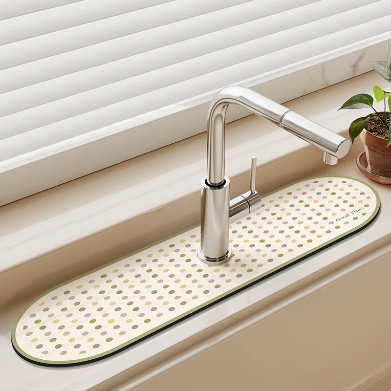 Tapis Égouttoir Cuisine - Séchage Rapide & Propre