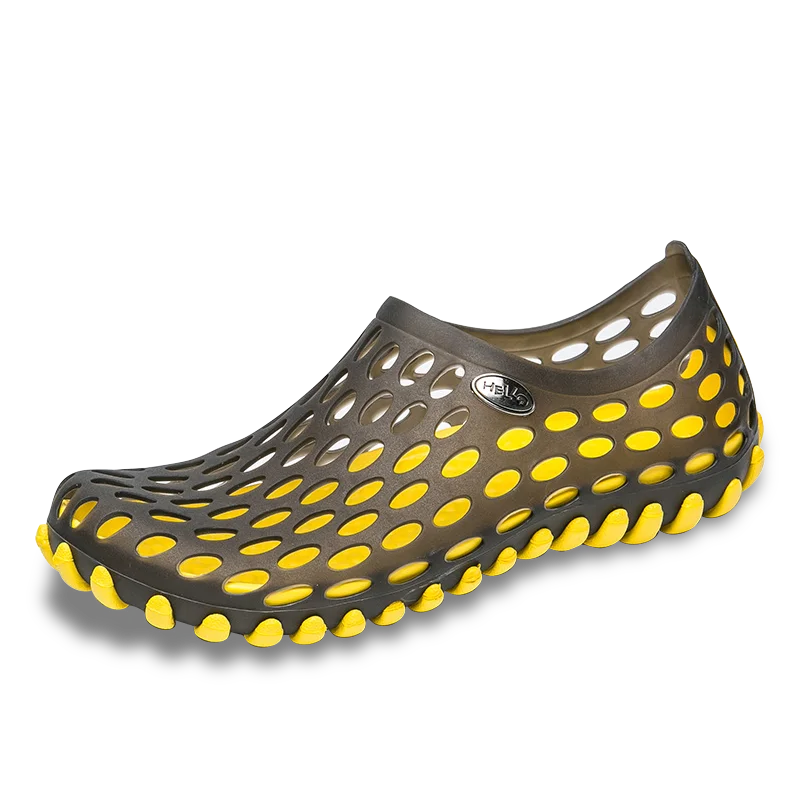 Chaussures d’Eau Unisexes en PVC – Légères, Antidérapantes et Idéales pour Plage et Jardin