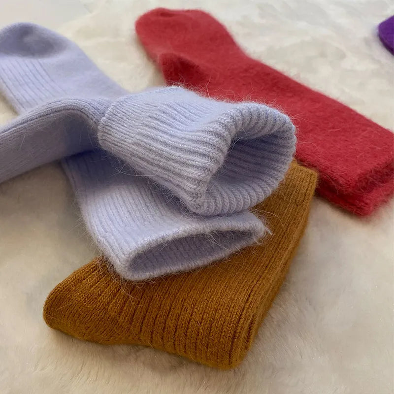 4 paires de Chaussettes Thermiques en Laine pour femme - Douceur SUPRÊME