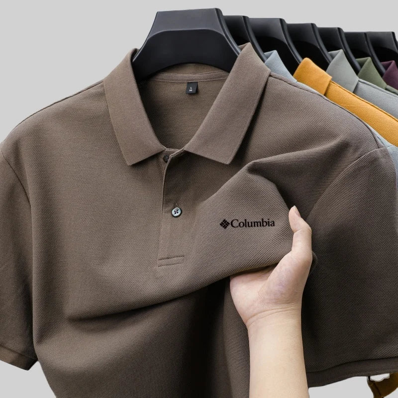 Polo Columbia Sportswear 100% Coton Pur Respirant - Homme