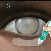 Soin Roll-on pour les yeux secs et améliore la vision