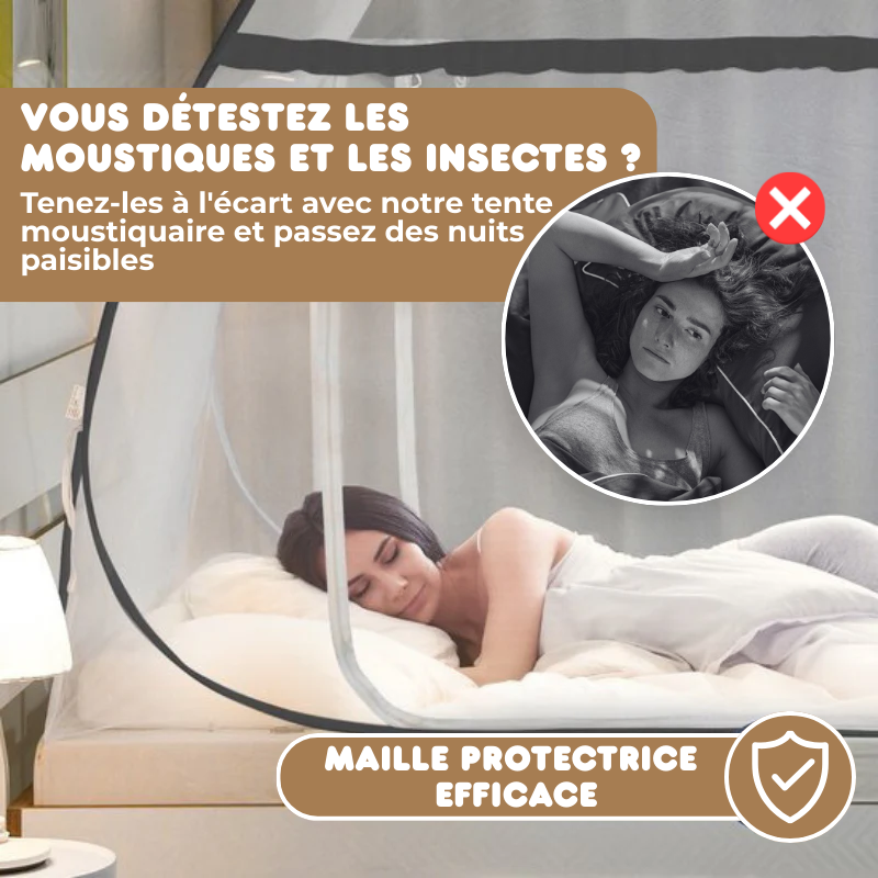 Mosquitera de Cama Pop Up - Sin Instalación