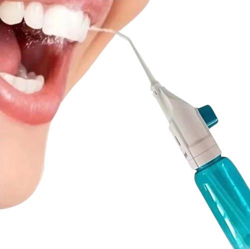 Irrigador dental manual portátil