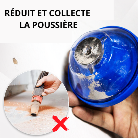 Collecteur de poussière pour perceuse