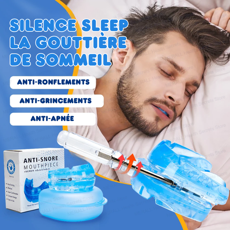 SILENCE SLEEP - Anti-Snoring & Anti-Apnea Mouthpiece