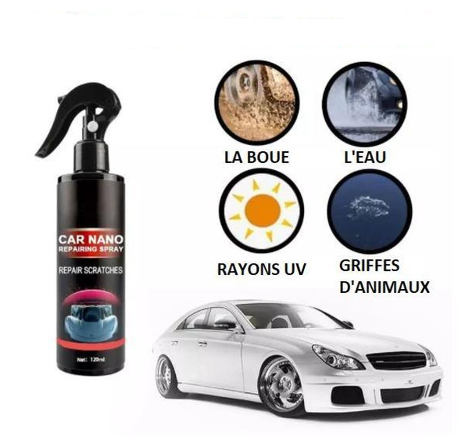 Revêtement céramique hydrophobe pour voiture - Brillance extrême