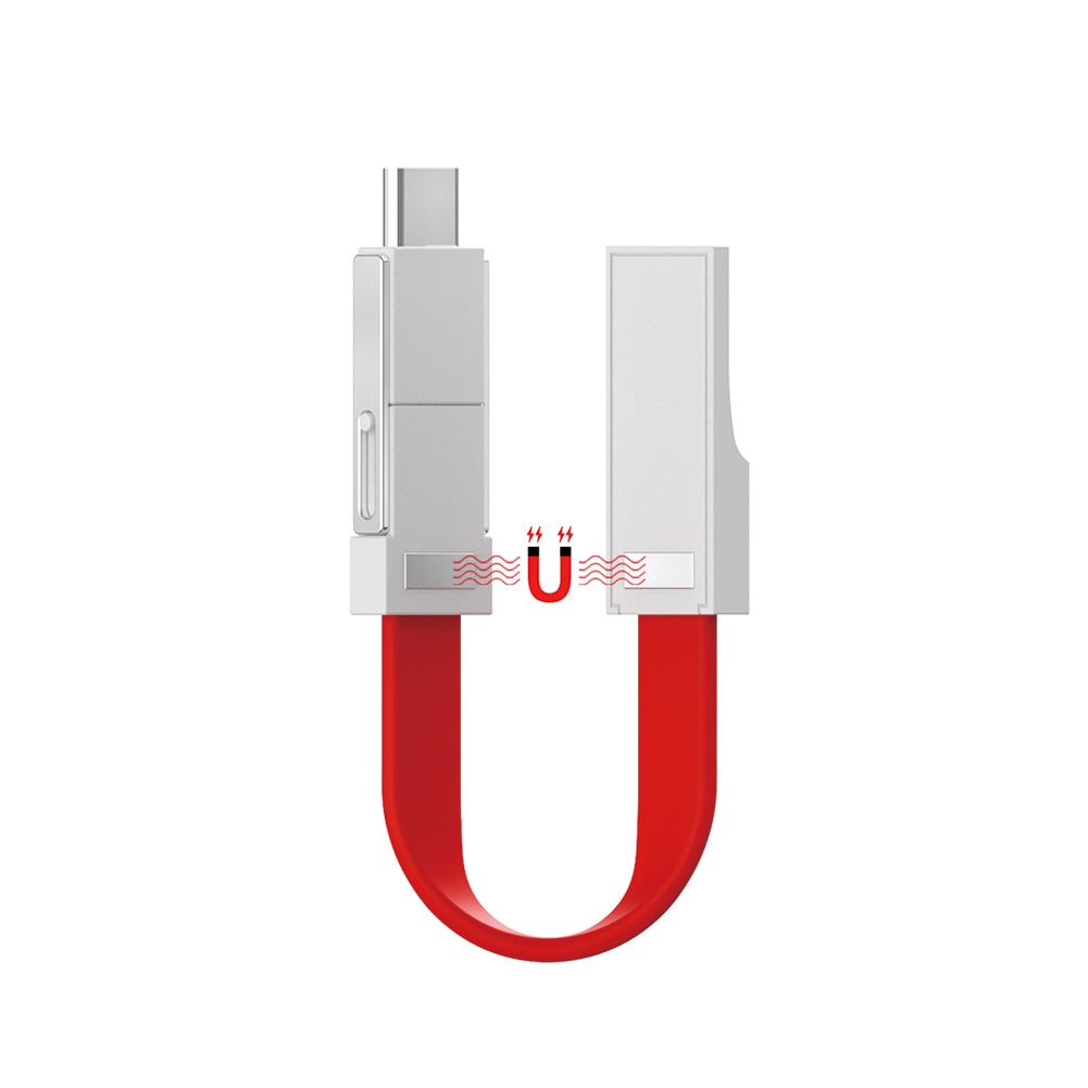 Porte-clés USB magnétique 3 en 1