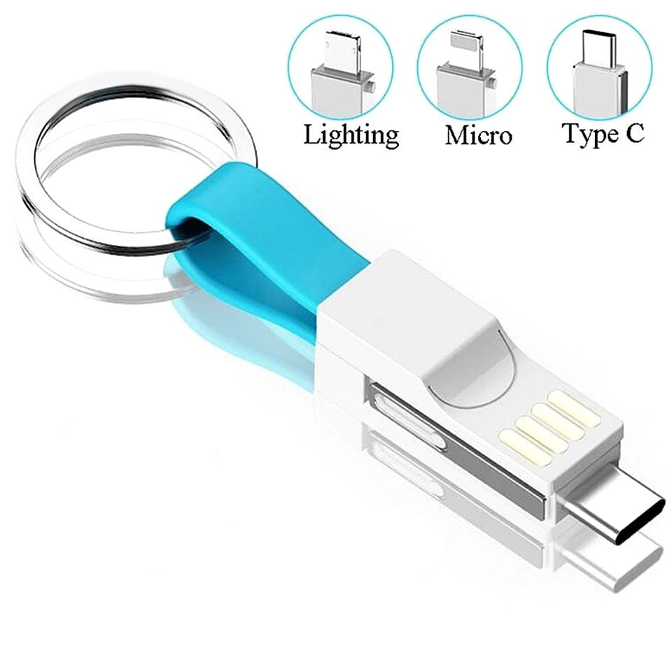 Porte-clés USB magnétique 3 en 1