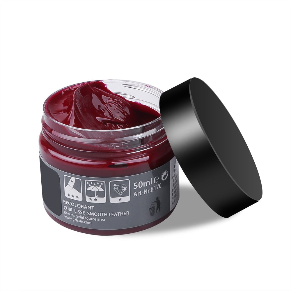 Crème réparatrice et nourrissante pour le cuir