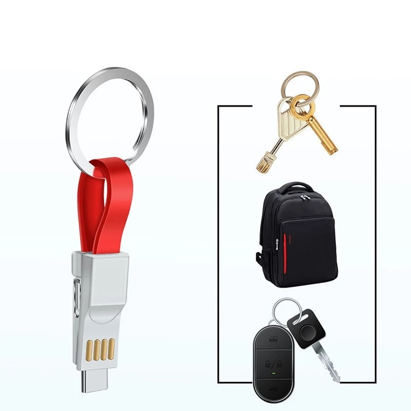 Porte-clés USB magnétique 3 en 1