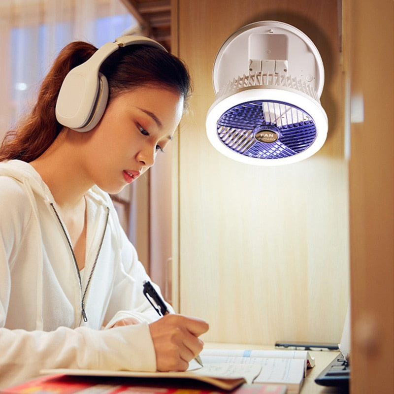 Ventilateur de Plafond Moderne À LED