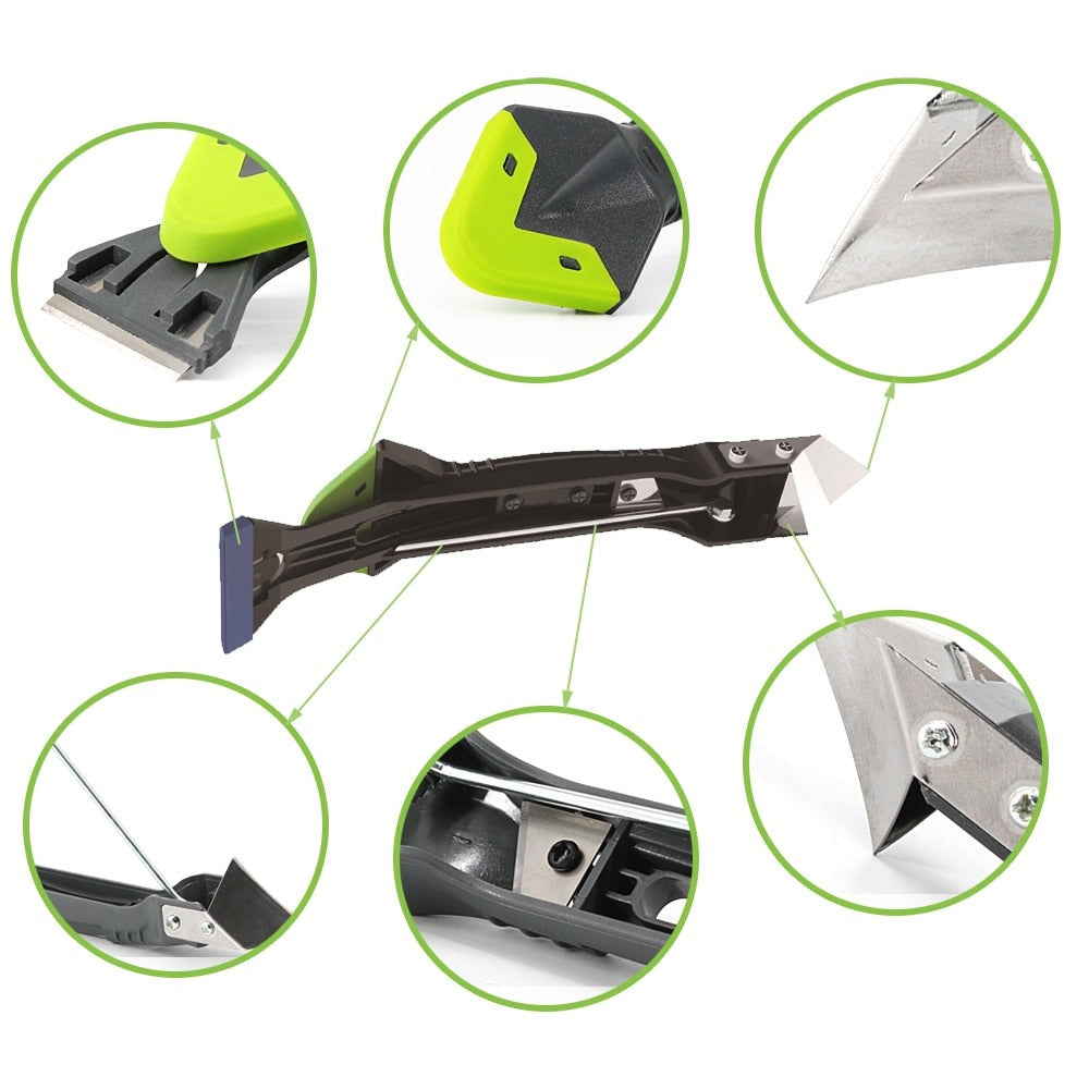 Outils 5 en 1 de calfeutrage en silicone