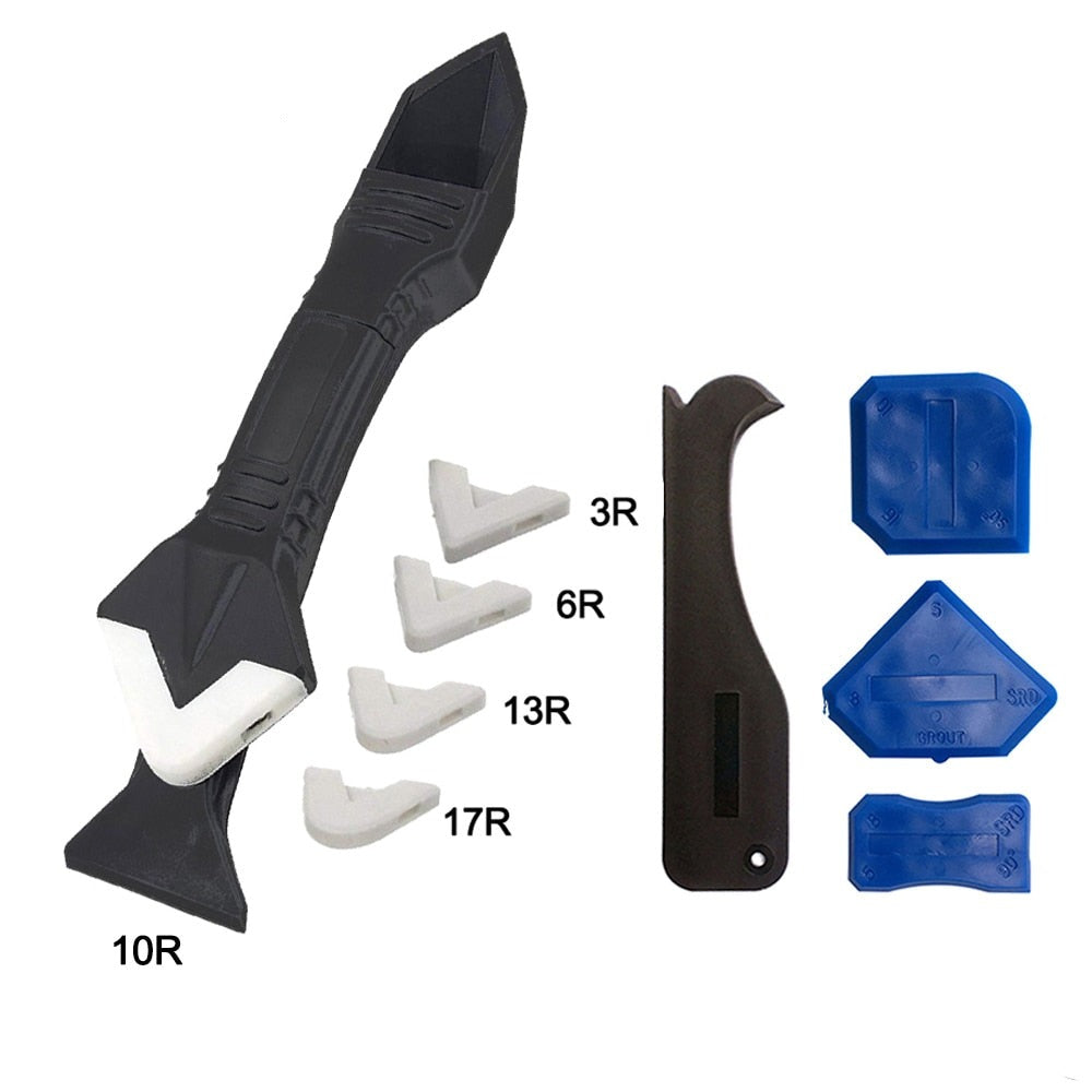 Outils 5 en 1 de calfeutrage en silicone