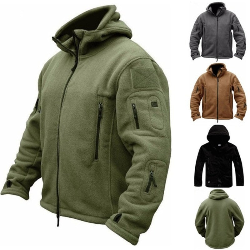 Veste tactique en polaire thermique