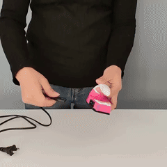 Mini Fer à Repasser Électrique Portable – Repassage & Presse à Chaud Compacte