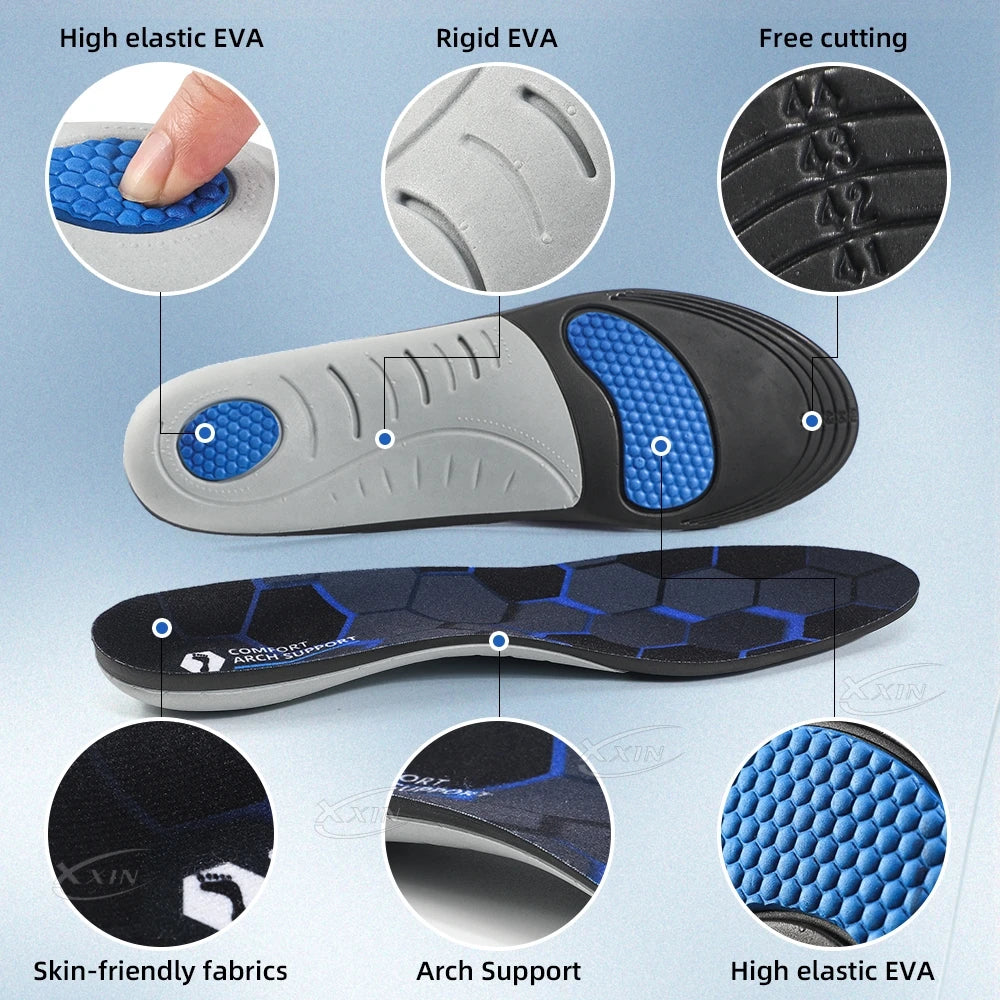 Semelles Orthopédiques avec Soutien de Voûte 2.8cm