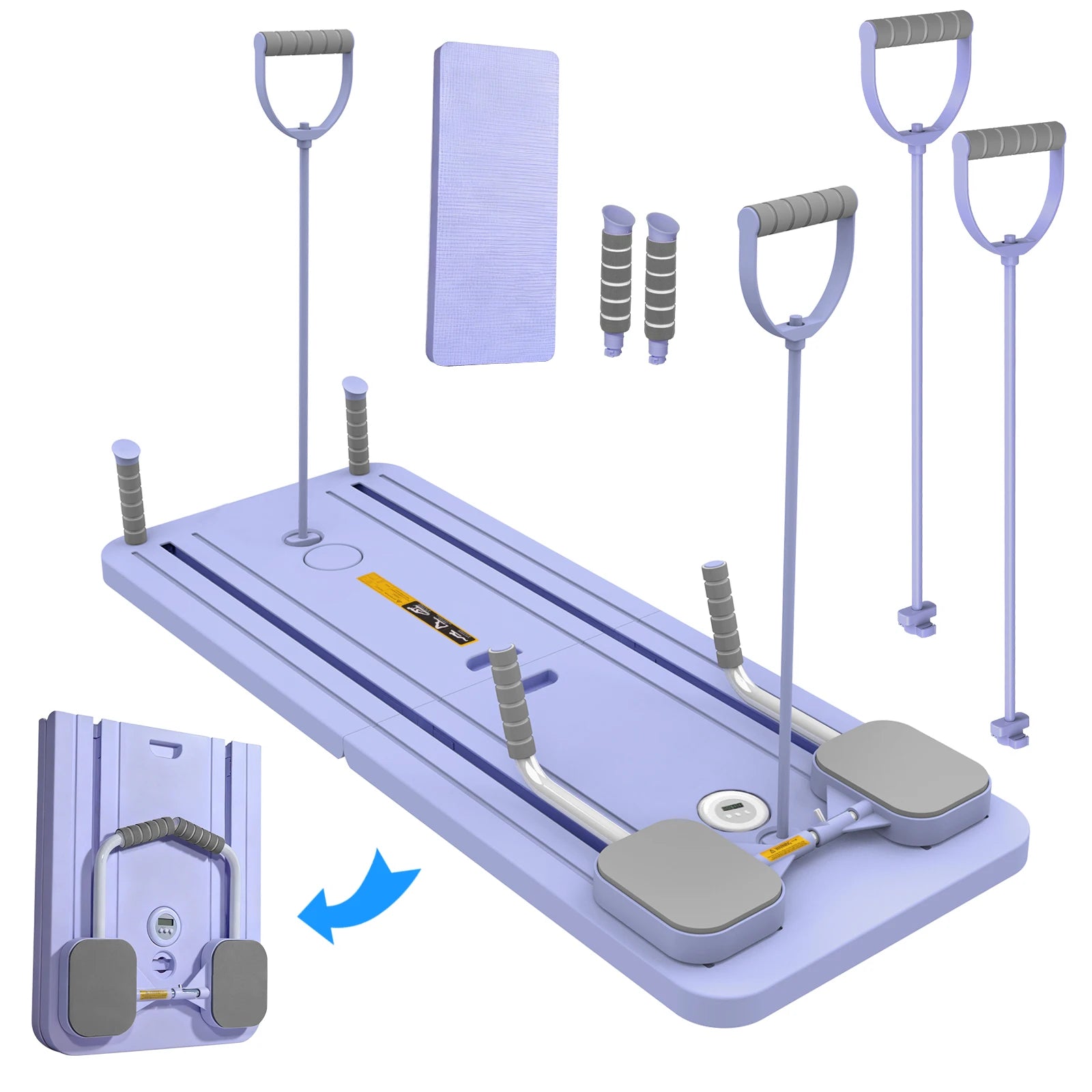 Planche de Pilates polyvalente — entraînement abdominal, pompes et fitness corps entier