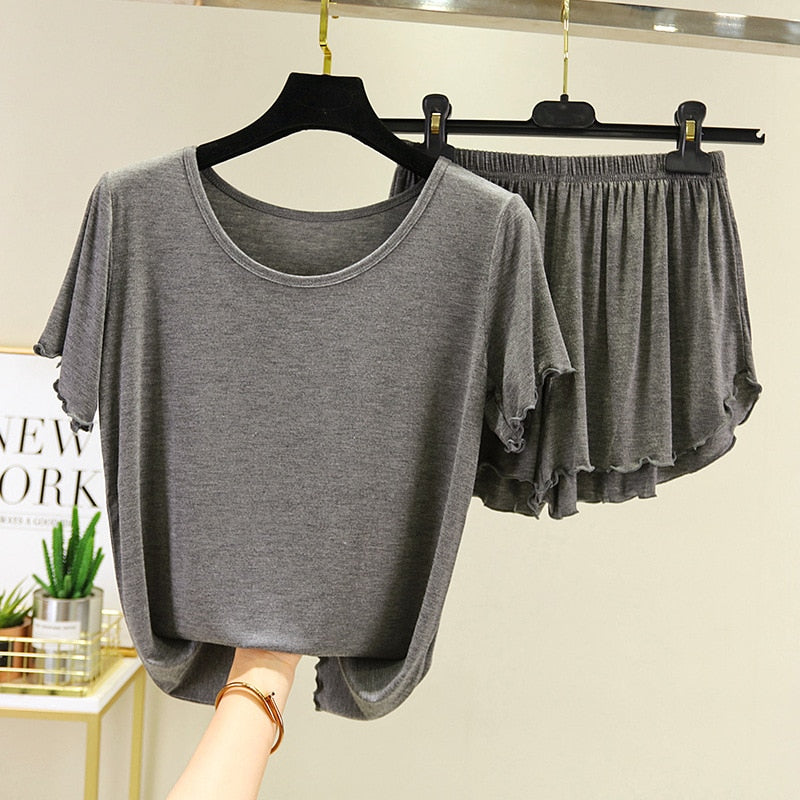 Pyjama d'été effet seconde peau