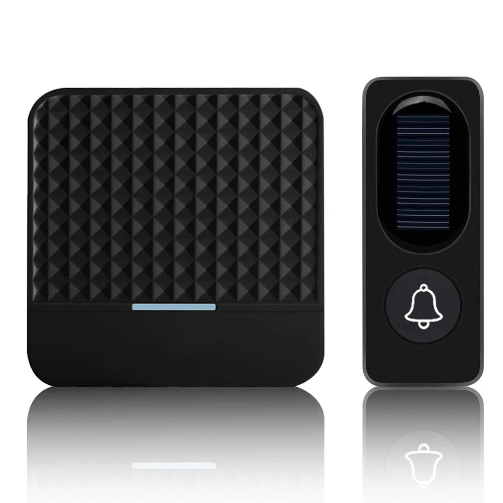 Sonnette Sans Fil à Énergie Solaire & Waterproof