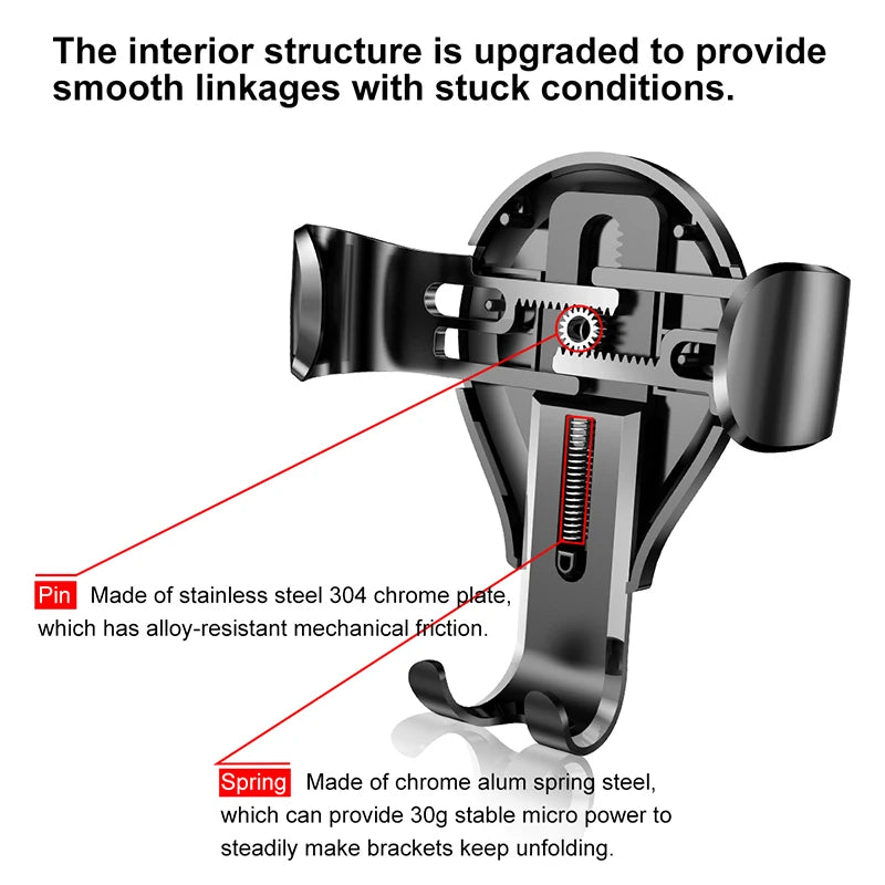 Support de téléphone portable à ventouse puissante pour voiture