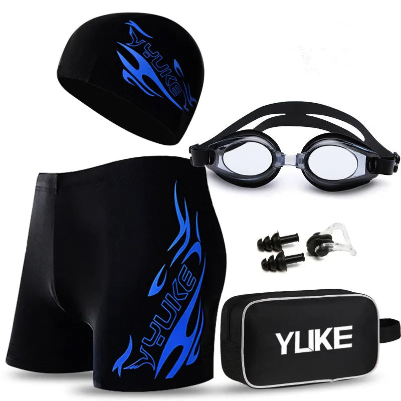 Ensemble de natation pour hommes - Maillot, Bonnet, Lunettes, Pince nez, bouchons d'oreille...