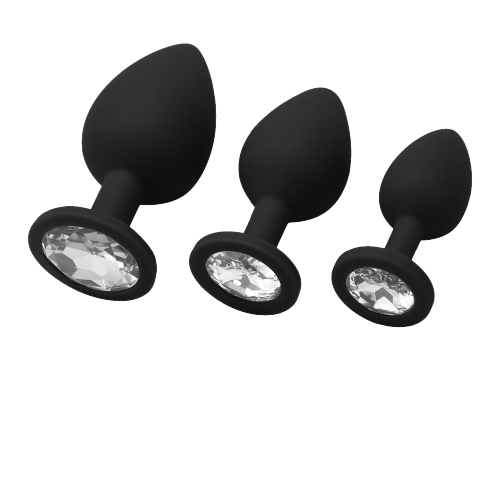 Set de 3 plugs pour débutant & Vibromasseur OFFERT