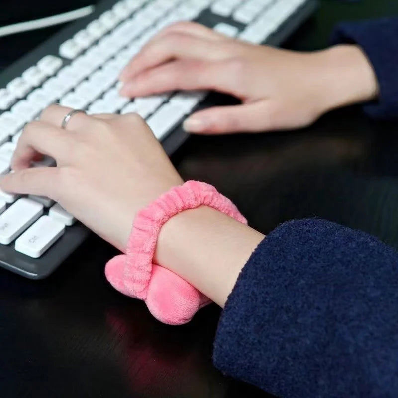 Lot de 2 Bracelets support-poignet confortable pour clavier et souris