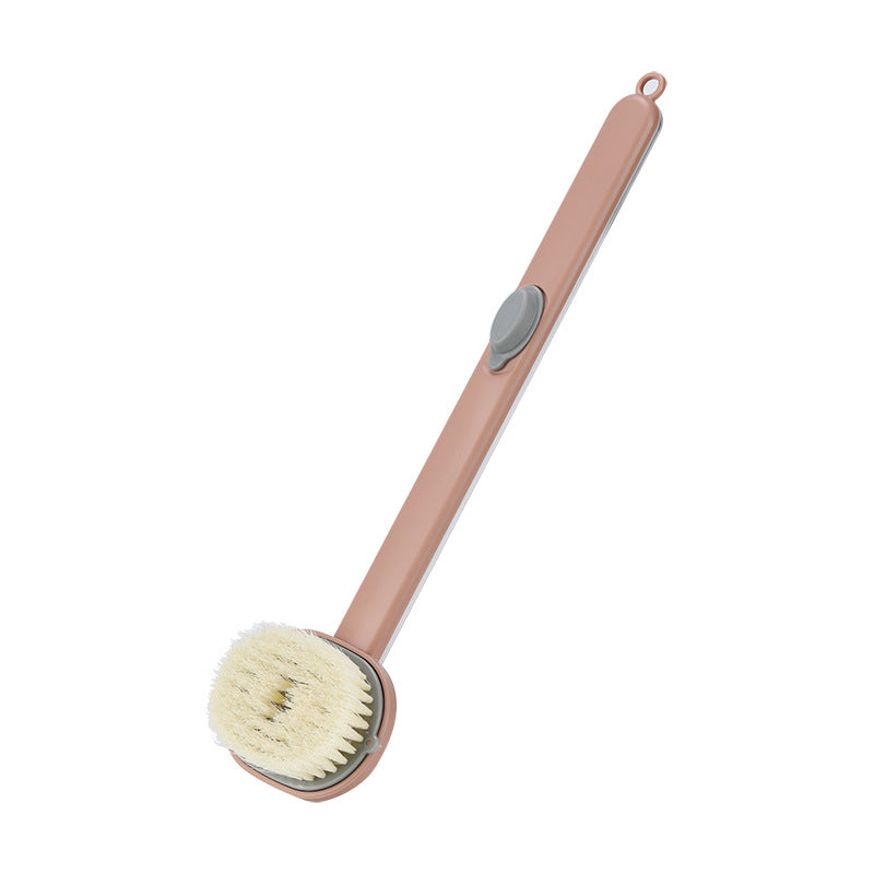 Brosse de massage et bain à manche long