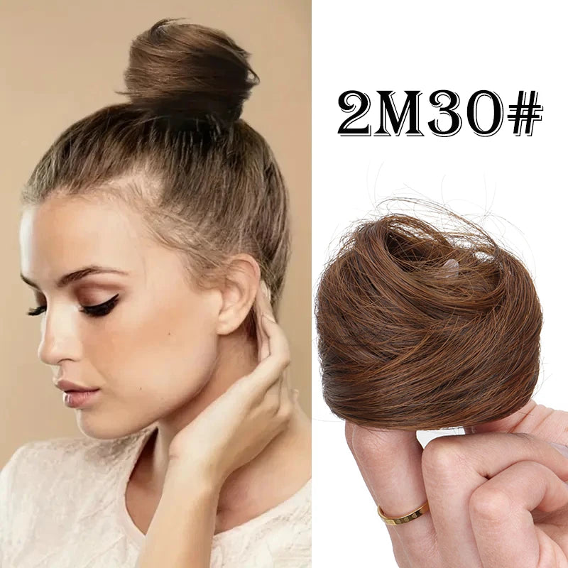 Chouchou Effet Faux Chignon Élégant