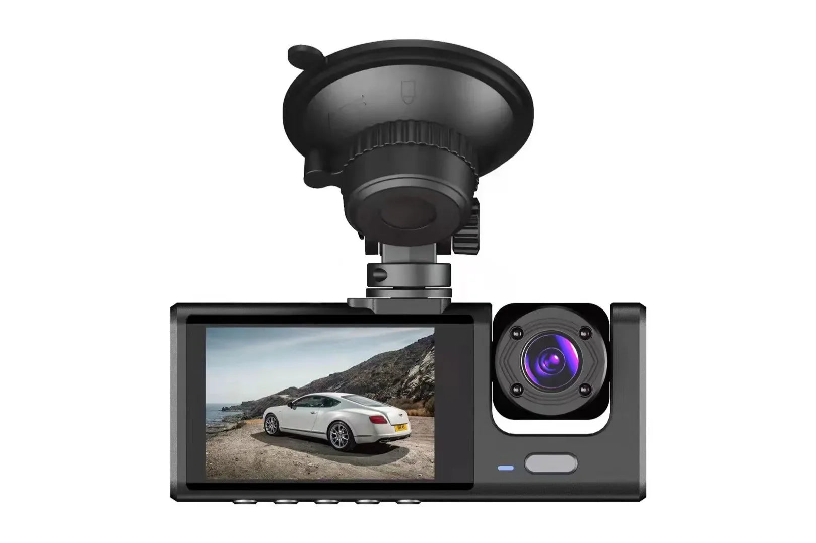 DASHCAM double objectif vision nocturne + carte SD 64gb