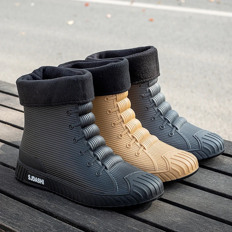 Bottes de Pluie Légères & Souples Mixtes - Option Polaire