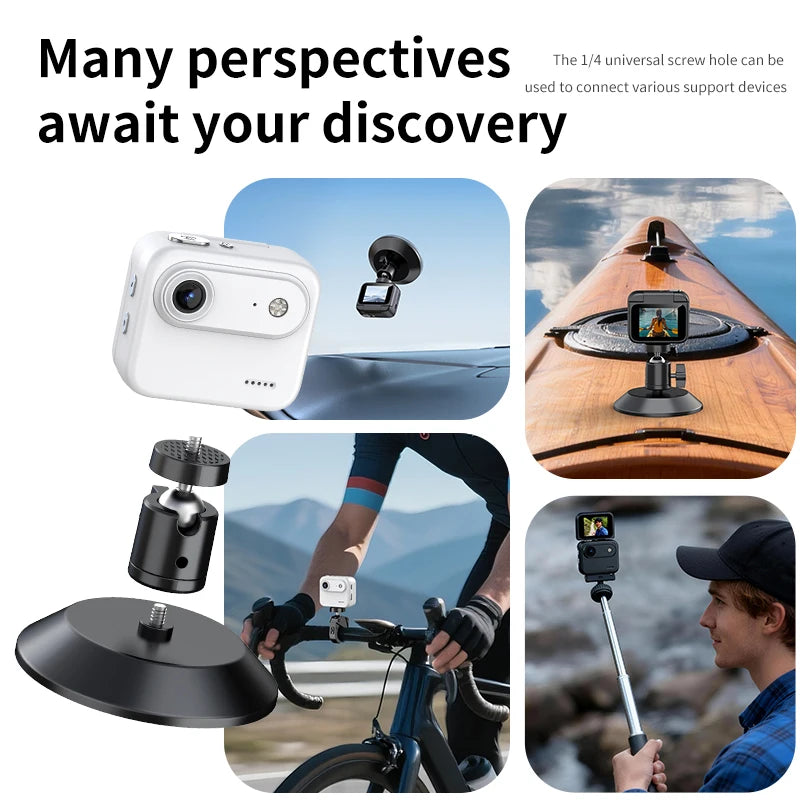Caméra Sport 4K Ultra HD avec Écran Pivotant