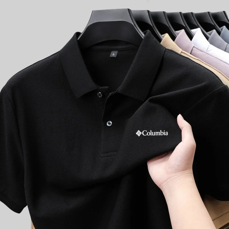 Polo Columbia Sportswear 100% Coton Pur Respirant - Homme