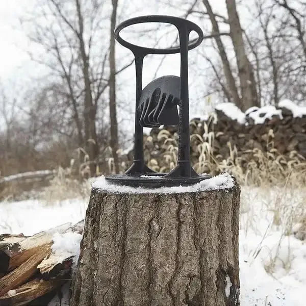 Séparateur fendeur de bûche de bois en fonte