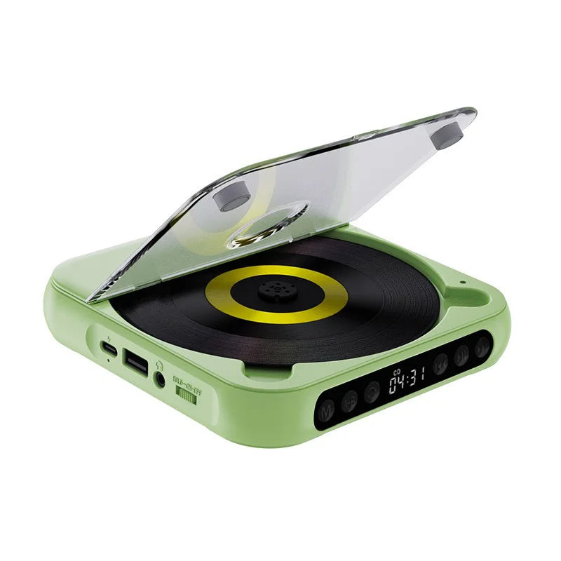 Lecteur CD Bluetooth Portable Ultra Plat à Grande Autonomie