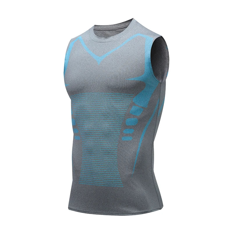 Débardeur de Compression Homme – Haut de Sport Sculptant à Séchage Rapide pour Fitness, Musculation et Entraînement
