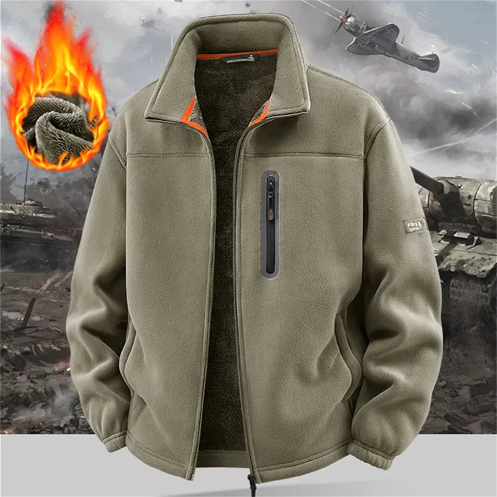 Veste Polaire d'Hiver à Doublure Polaire - Homme