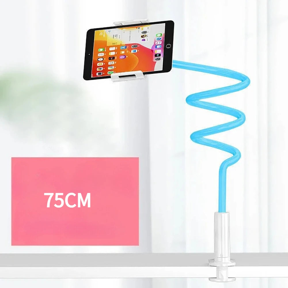 Support Téléphone Bras Flexible 75cm à Pince — Rotation 360°